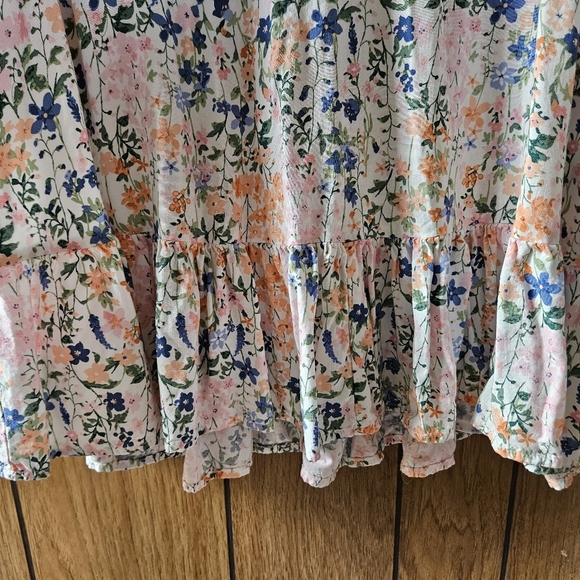 Tommy Hilfiger pastel floral print dress Size S - Picture 3 of 4